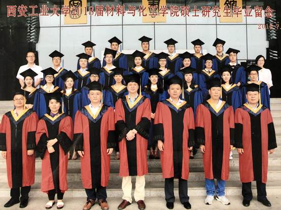 2018届永利23411集团硕士毕业生合影