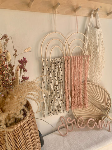 rattan rainbow in a nursery